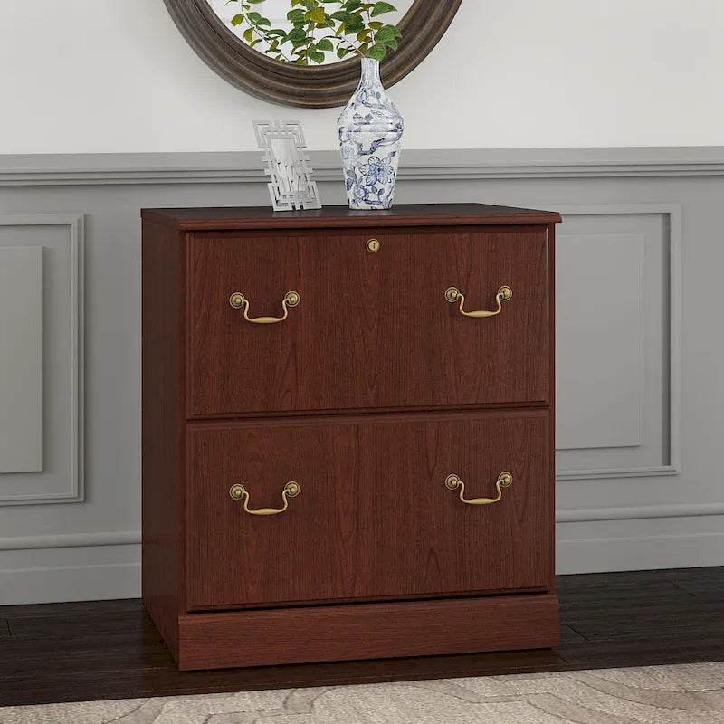 Lateral File Cabinet in Harvest Cherry
