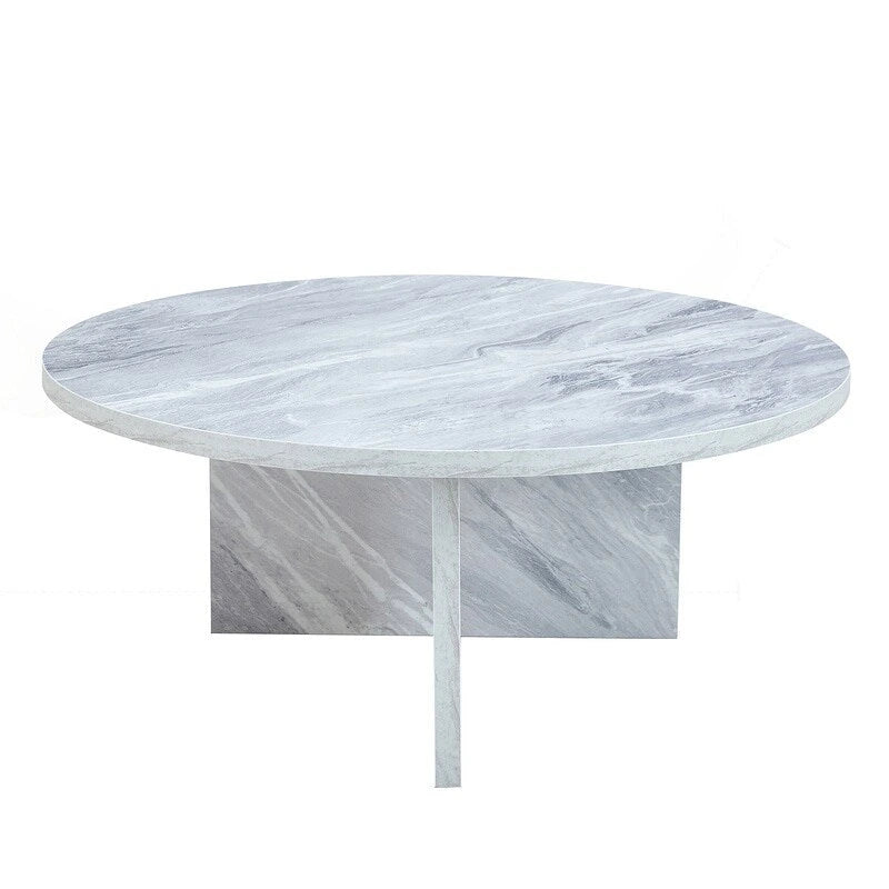 Veelzijdige ronde salontafel van MDF