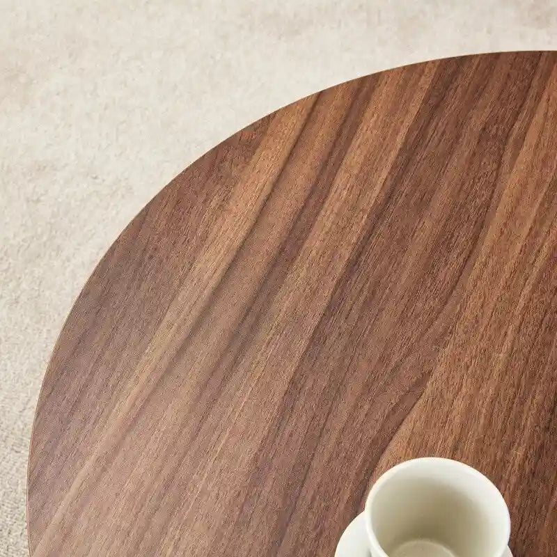 Veelzijdige ronde salontafel van MDF