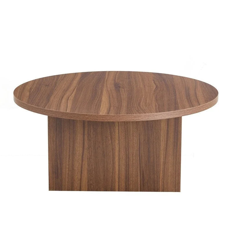 Veelzijdige ronde salontafel van MDF