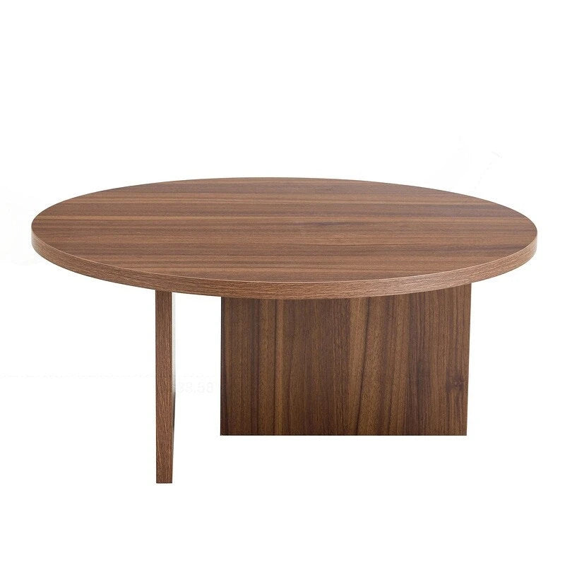 Veelzijdige ronde salontafel van MDF