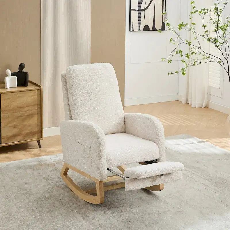 25.4W Rocking Chair for Nursery
