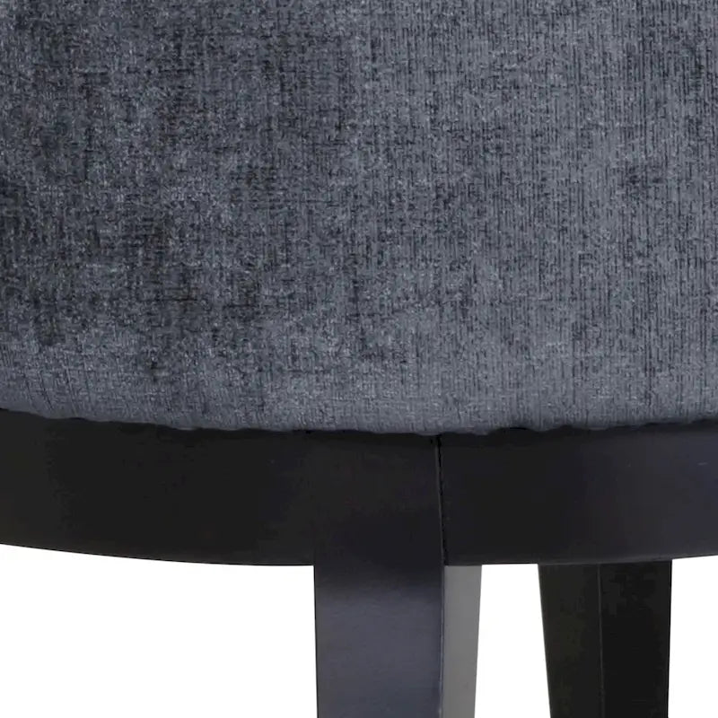 Fabric or Faux Leather Tufted Accent Chair