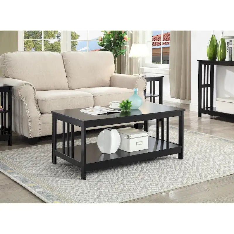 Coffee Table with Shelf