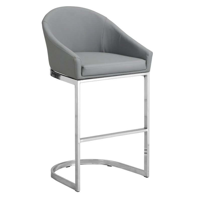 26 Inch Upholstered Counter Stool