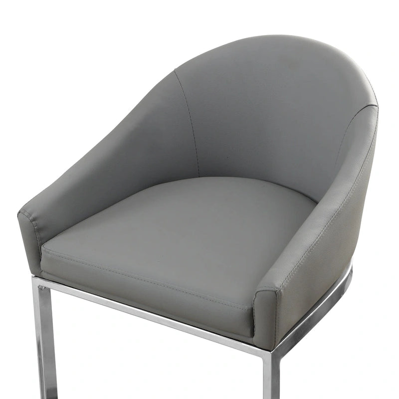 26 Inch Upholstered Counter Stool