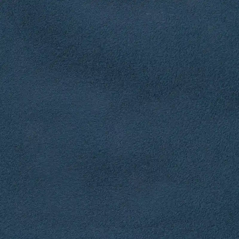 Navy Blue Microfiber Pillow Back Loveseat