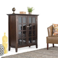 39-in. Solid Wood Storage Cabinet - 39w x 17d x 42.2h