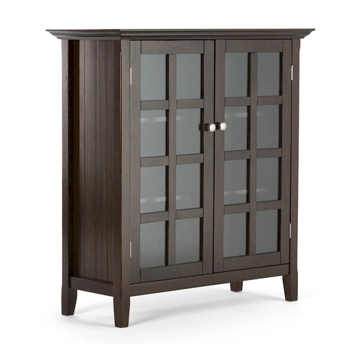 39-in. Solid Wood Storage Cabinet - 39w x 17d x 42.2h