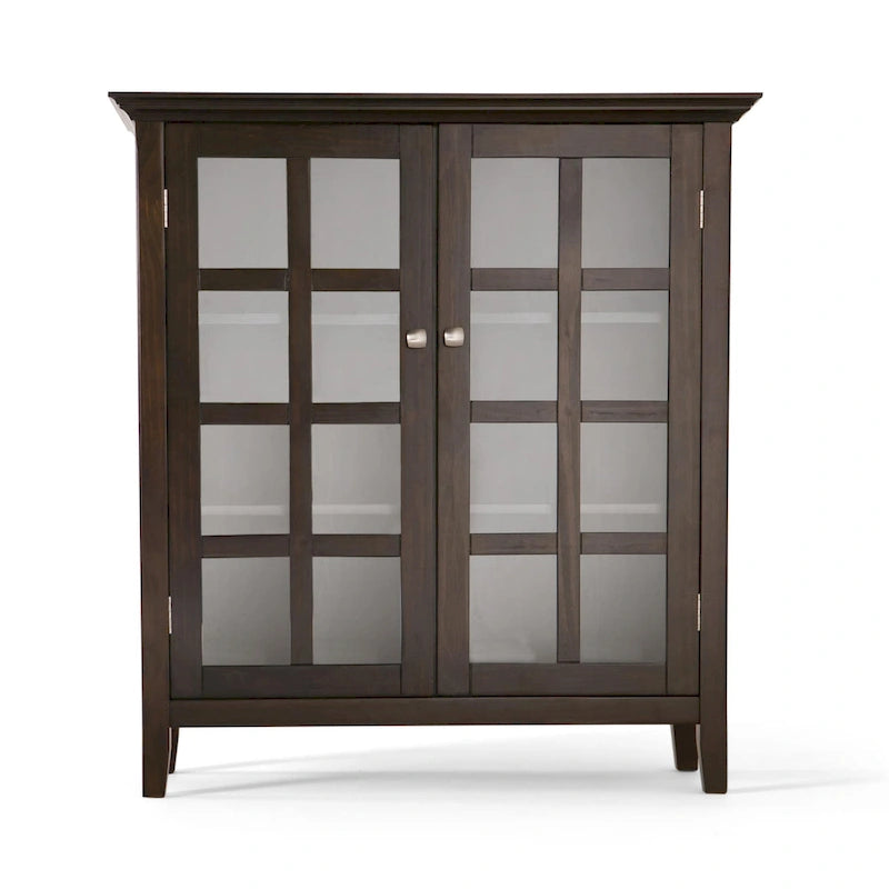 39-in. Solid Wood Storage Cabinet - 39w x 17d x 42.2h
