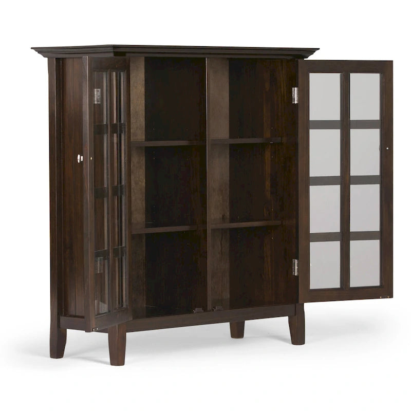 39-in. Solid Wood Storage Cabinet - 39w x 17d x 42.2h