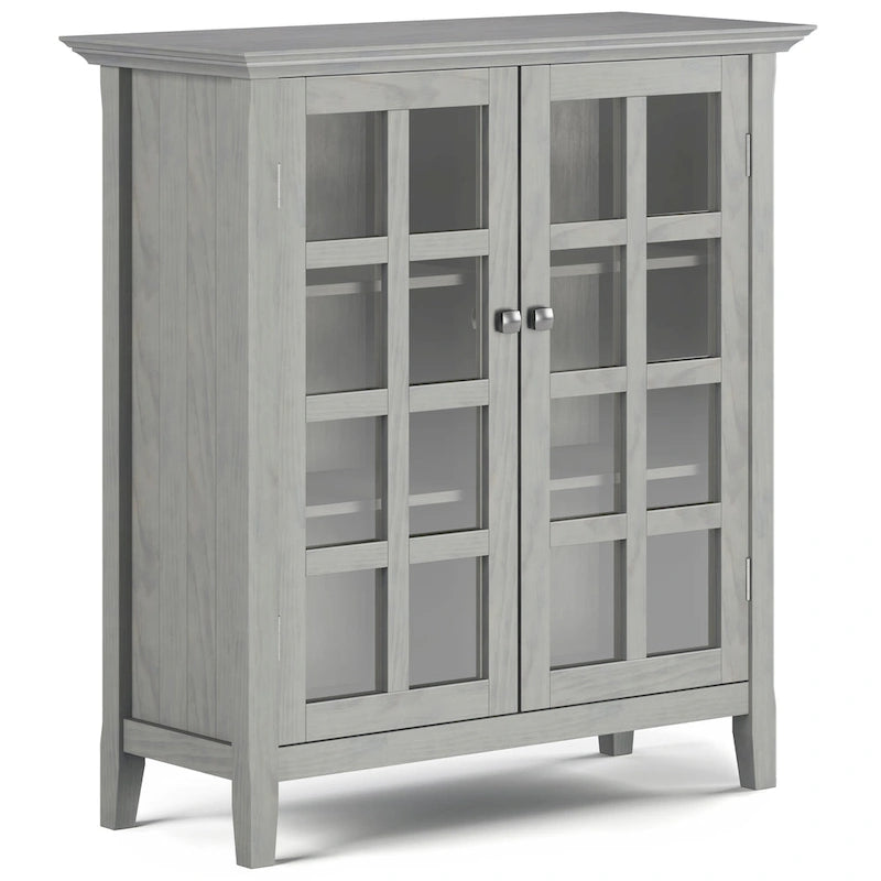 39-in. Solid Wood Storage Cabinet - 39w x 17d x 42.2h
