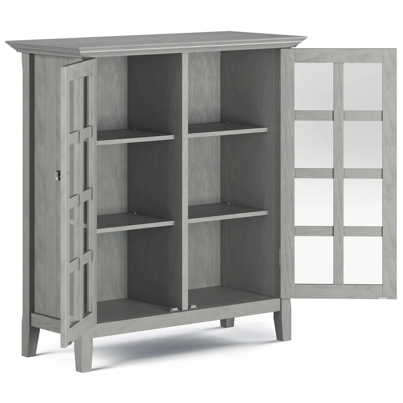 39-in. Solid Wood Storage Cabinet - 39w x 17d x 42.2h