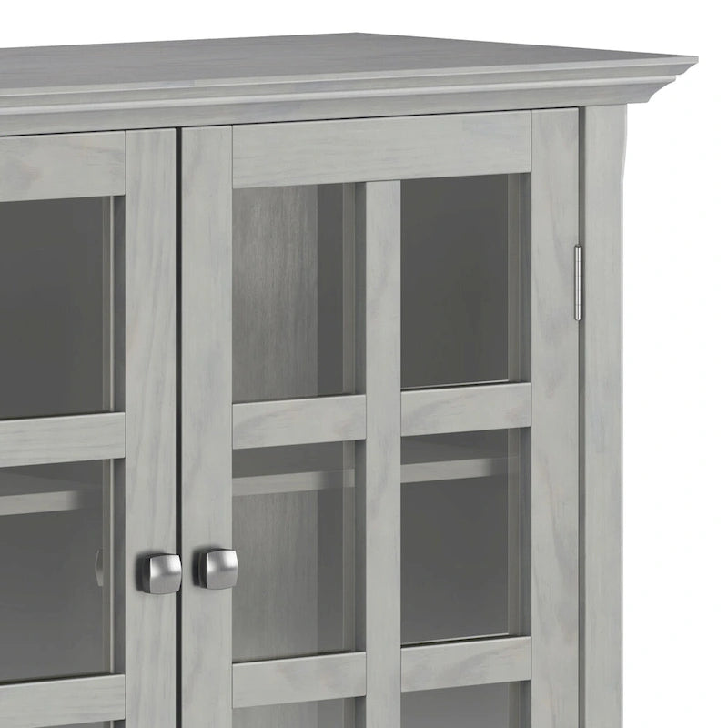 39-in. Solid Wood Storage Cabinet - 39w x 17d x 42.2h