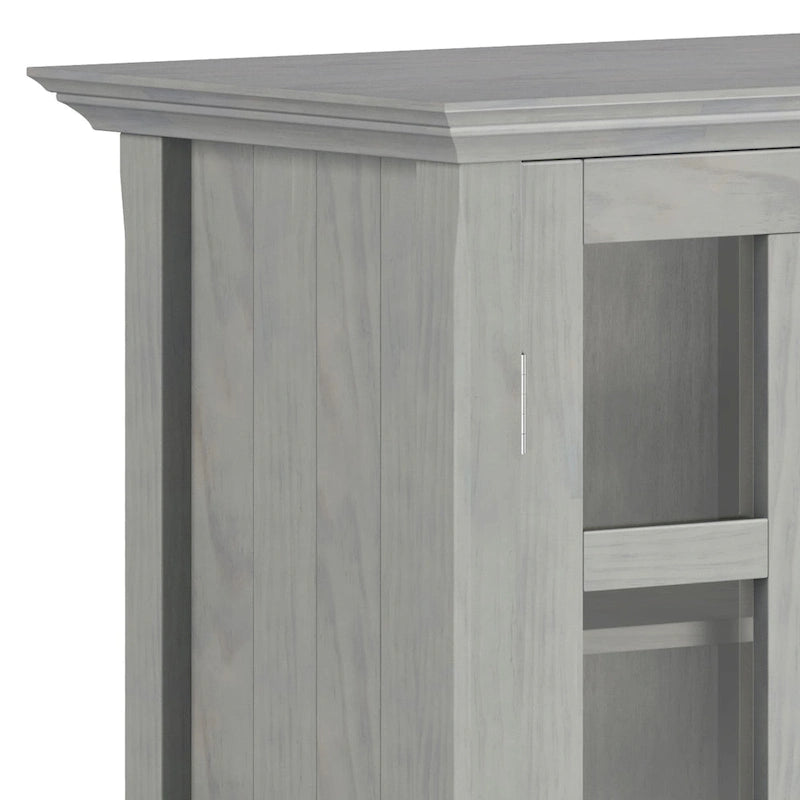 39-in. Solid Wood Storage Cabinet - 39w x 17d x 42.2h