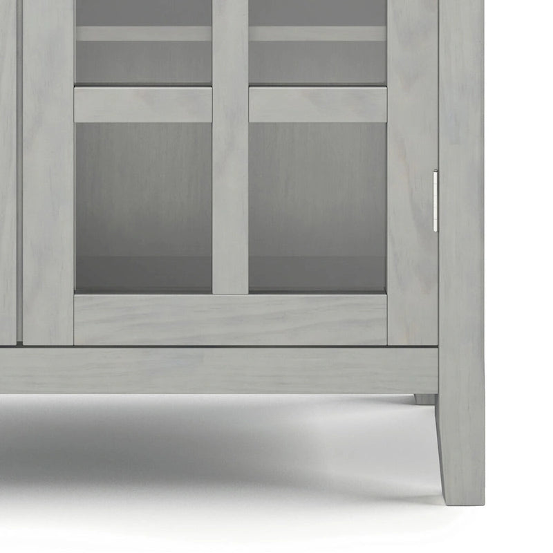 39-in. Solid Wood Storage Cabinet - 39w x 17d x 42.2h