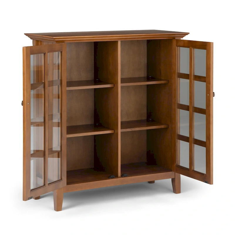 39-in. Solid Wood Storage Cabinet - 39w x 17d x 42.2h