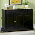 Armario buffet de cocina moderno con 2 cajones y estantes ajustables