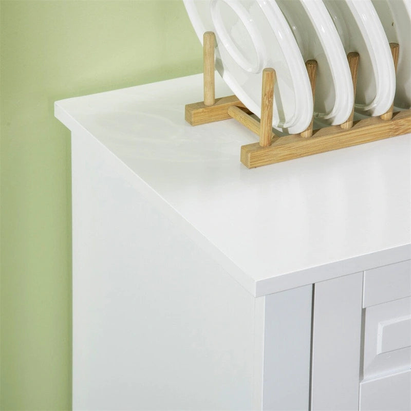 Armario buffet de cocina moderno con 2 cajones y estantes ajustables