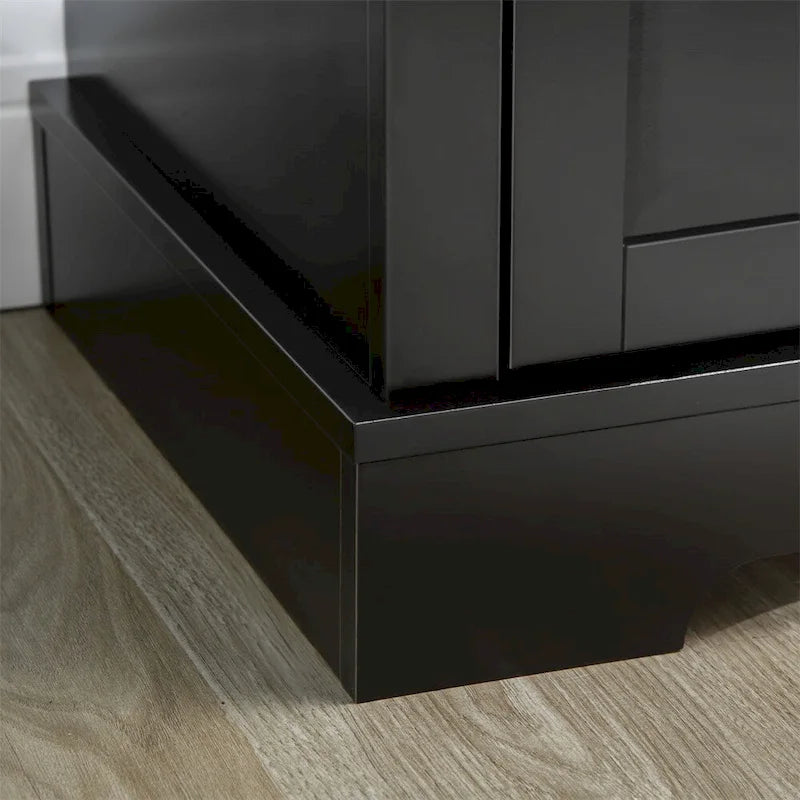 Armario buffet de cocina moderno con 2 cajones y estantes ajustables
