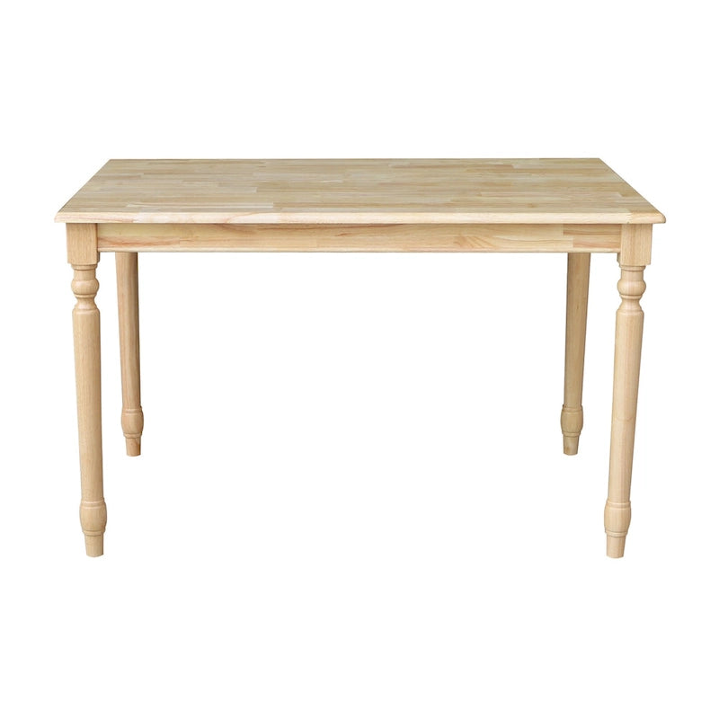30 x 48 Solid Wood Dining Table with 4 Chairs