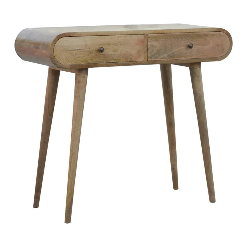 Mesa consola de madera maciza