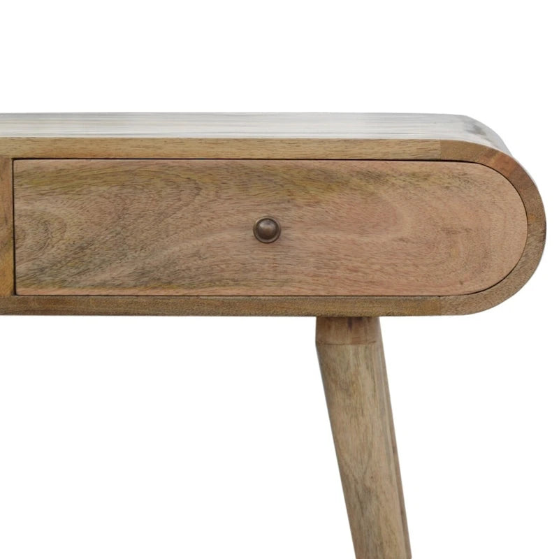 Mesa consola de madera maciza