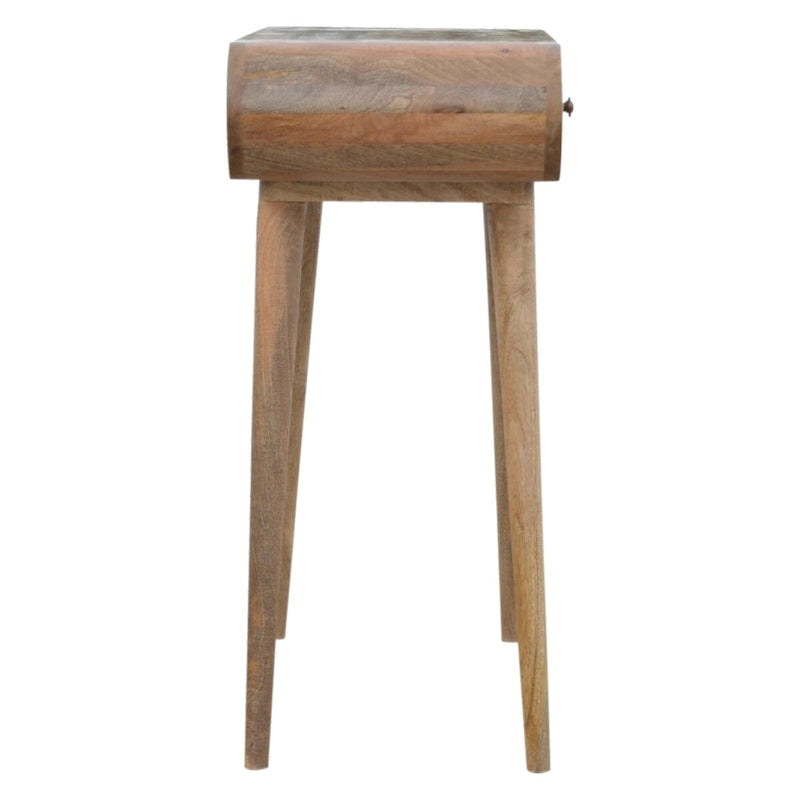 Mesa consola de madera maciza